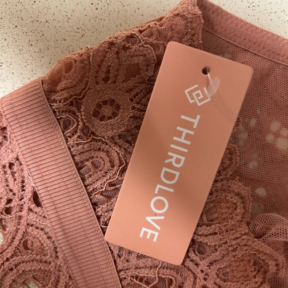 ThirdLove Boho Lace Front Closure Bralette, M - Picture 3 of 4